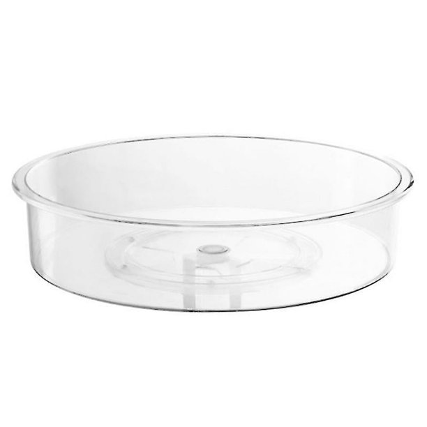 Bandeja giratoria desmontable transparente de grado alimenticio, 13 pulgadas