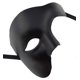 thumbnail image 3 of Mens Mask Masquerade Mask Phantom of The Opera Half Face Mask, 3 of 4