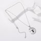 thumbnail image 4 of Collar de Gato Luna Bañado en Plata, 4 of 9