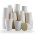 thumbnail image 1 of Vasos de café de papel Cxsel, 8 oz (paquete de 300), vasos calientes desechables, 1 of 7