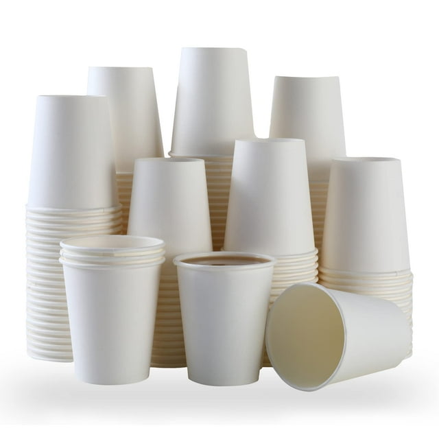 Vasos de café de papel Cxsel, 8 oz (paquete de 300), vasos calientes desechables