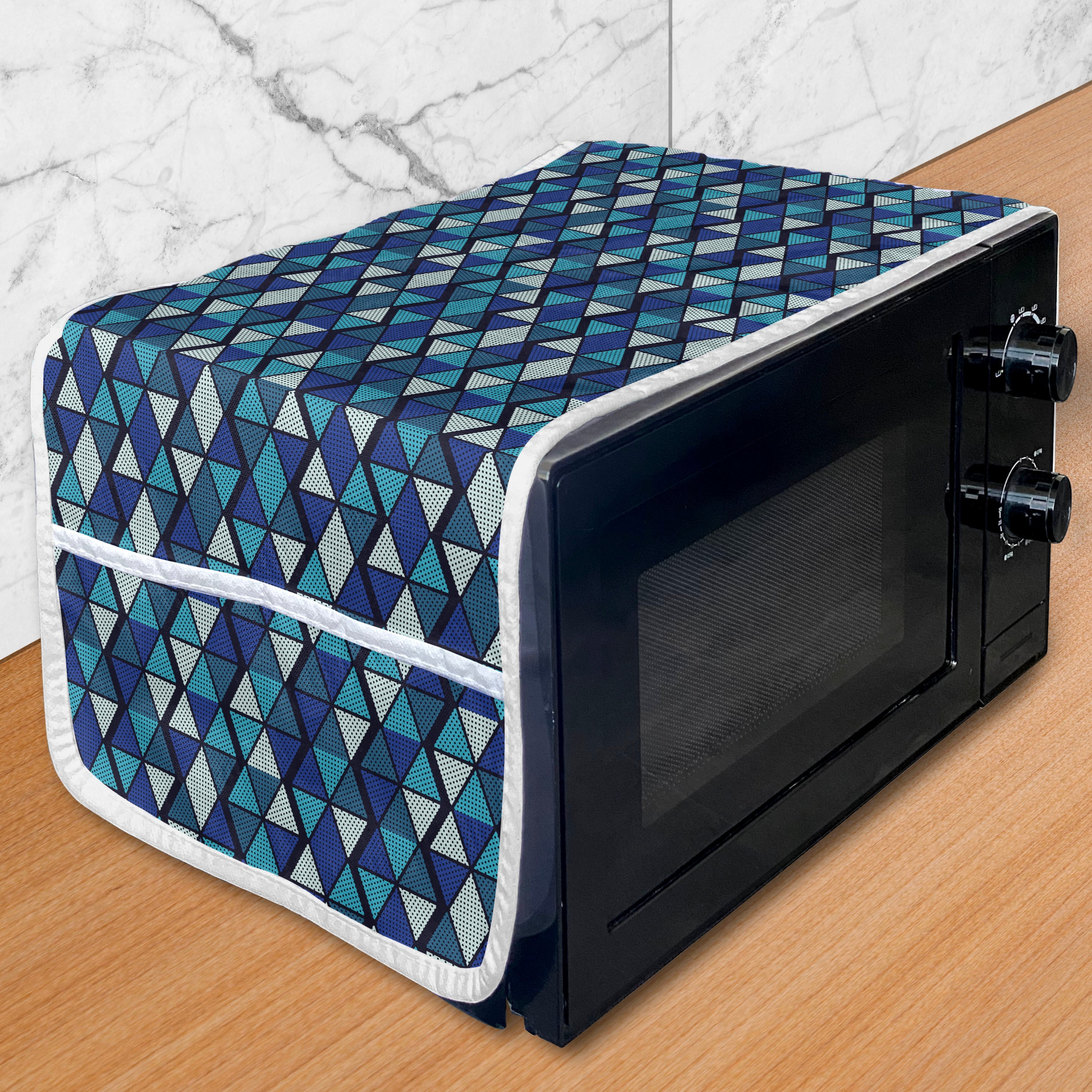 Abstract Microwave Oven Cover, Modern Demonstration of Geometric ...