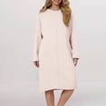 thumbnail image 4 of Plus Size Robe for Women Fluffy Loungewear Oversized Hooded Women's Robes Bath Womens Bathrobe Light Pink, 4 of 4