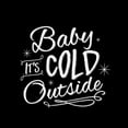 thumbnail image 3 of CafePress - Baby It's Cold Outside Pajamas - Women's Dark Pajamas, 3 of 4