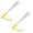 Yellow, variant on LED Fiber Optic Light Up Wand Glow Stick Party Toys Colorful Handheld Flashing Light Stick for New Year Wedding Concert Festival Celebration Decoration