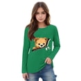 thumbnail image 2 of WRKEKC Girls Long Sleeve T-Shirts, Boys Long Sleeve Shirts, Boys' and Girls' Long Sleeve Bear Print Cute Crew Neck Casual Tops, 2 of 6