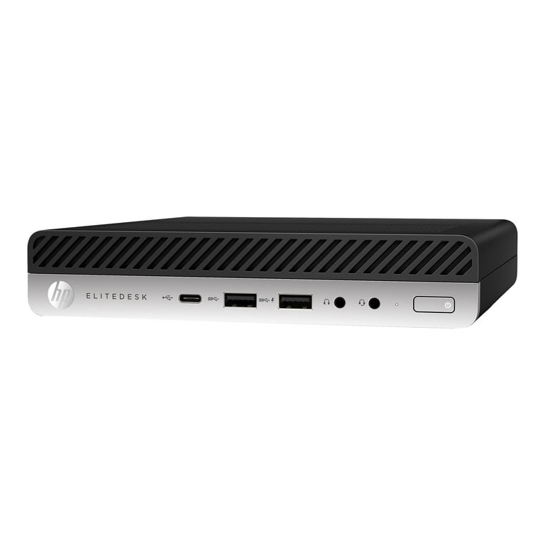 Open Box HP ELITEDESK 800 G4 DM MINI PC I7-8700 3.20GHz 16GB RAM