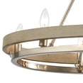 thumbnail image 2 of Elk Home 30-Inch Wide Ramsey Chandelier, Transitional, Satin Nickel, 2 of 4