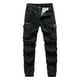 thumbnail image 1 of Pantalones largos de hombre para tiempo libre, de moda, para exteriores, de tubo recto, con múltiples bolsillos, para trabajo, elásticos, 1 of 8