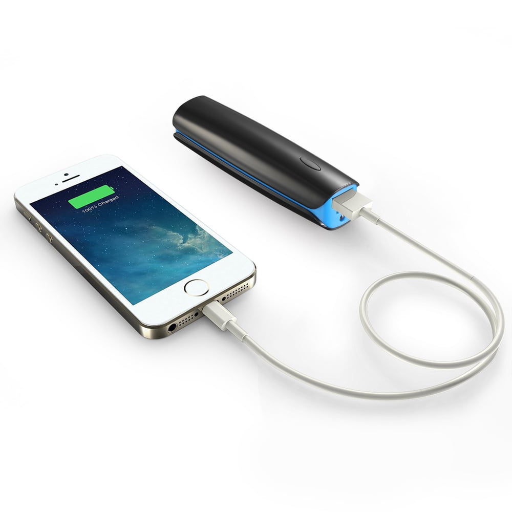 Mini Portable Power Bank Charger 3000mAh Pocket Size (Micro USB Cable