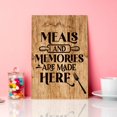 thumbnail image 4 of Kitchen Quote Canvas Wall Art,Meals & Memories Are Made Here Canvas Prints Framed Wall Art for Kitchen Dinning Room Wall Decor, 4 of 5