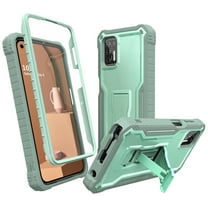 ExoGuard For Moto G Stylus 2021 Case, Phone Case with Screen Protector and Kickstand (Green)