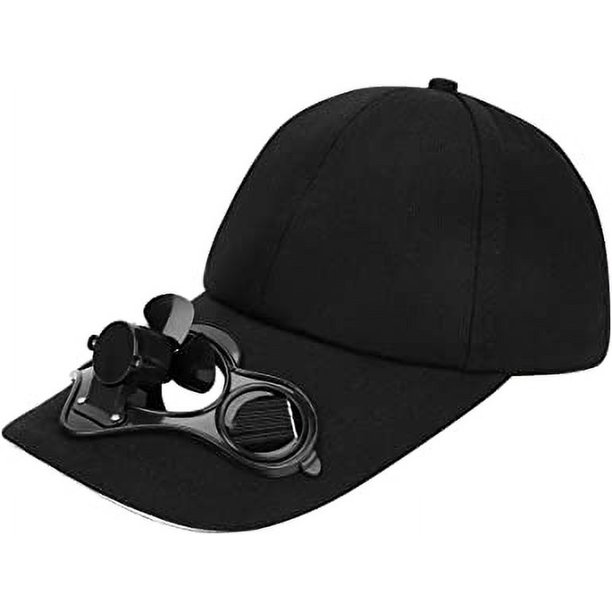 Gorra de béisbol unisex con ventilador solar Sombrero para el sol Gorra de visera transpirable de algodón Gorra de protección UV de verano Deporte Snapback para golf Playa Viajes Vacaciones Senderismo Trekking Camping JM