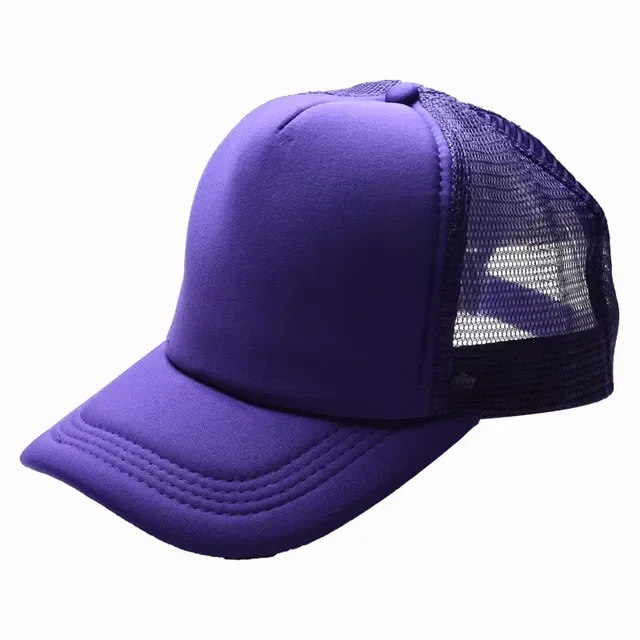 Custom Brand LOGO Personality DIY Print Trucker Hat For Kids Net Baseball Cap Men Women Blank Mesh Adjustable Sun Hat Visor QZX