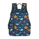 thumbnail image 1 of Balery Ocean Floor Animals Mochila ligera para hombre y mujer: duradera e impermeable, ideal para la escuela, el trabajo, viajes y uso diario., 1 of 7