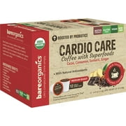BARE ORGANICS Cardio Care Coffee K Cup 12 CT, Pack of 2