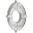 thumbnail image 4 of Ekena Millwork 10"OD x 3 1/2"ID x 3/4"P Attica Thermoformed PVC Ceiling Medallion (Fits Canopies up to 4 1/8"), Metallic Dark Copper, 4 of 10