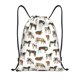 thumbnail image 1 of Fotbe Cow Bolsa Mochila con Cordón Estampada, Bolsa de Gimnasio Deportiva, Bolsa Cinch, Bolsa con Cordón para Hombres y Mujeres-Medium, 1 of 6