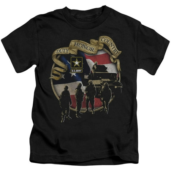 Army - Duty Honor Country - Juvenile Short Sleeve Shirt - 5/6