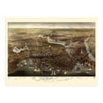 thumbnail image 6 of HISTORIX 1873 Boston City Massachusetts Map Vintage Poster Wall Art Print, 18 x 24 Inch, 6 of 8
