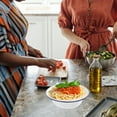 thumbnail image 4 of Retro Style Enameled Bowl Kitchen Vintage Enamel Pot Household Soup Basin, 4 of 8