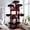 Gothic, variant on Globlazer 70" Cat Tree for Large Cats, Heavy Duty Multi-Level Cat Tree Tower with Extra Large Perch, Tall Cat Condo with 2 Condos, 2 Hammocks, Sisal Scratching Posts and Ramps, S70G, Light Grey