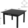 thumbnail image 4 of Finmind 39.4 Inches Square Dining Table for 2-4 People (Chairs Not Included), 4 of 6