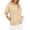 Beige, variant on Msgweeeg Hooded Zip-Up Sweatshirt, Midweight, Women's S-XXXL