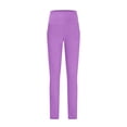 thumbnail image 6 of Babcutegg Womens Yoga Pants Lightweight Gym Pants Quick Dry High Waist Soild Color Sport Clothes for Women Purple Size S, 6 of 9