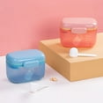 thumbnail image 4 of Milk Powder Box Large Capacity Moisture-proof PP Transparent Sealed Milk Powder Food Storage Container for Travel, 4 of 10