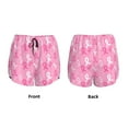 thumbnail image 3 of KLL Breast Cancer Awareness (3) Pattern Shorts Women,Athletic Shorts High Waisted Running Shorts Pocket Sporty Short Gym Elastic Workout Shorts-Large, 3 of 7