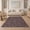 Red Silver Gray, Pattern 1, variant on ODIKA 8'x10' Washable Area Rug Modern Interlocking Squares With Tessellated Mosaic Abstract Flowing Dynamic for Living Room, Under Sectional, Family , Durable, Non-Slip