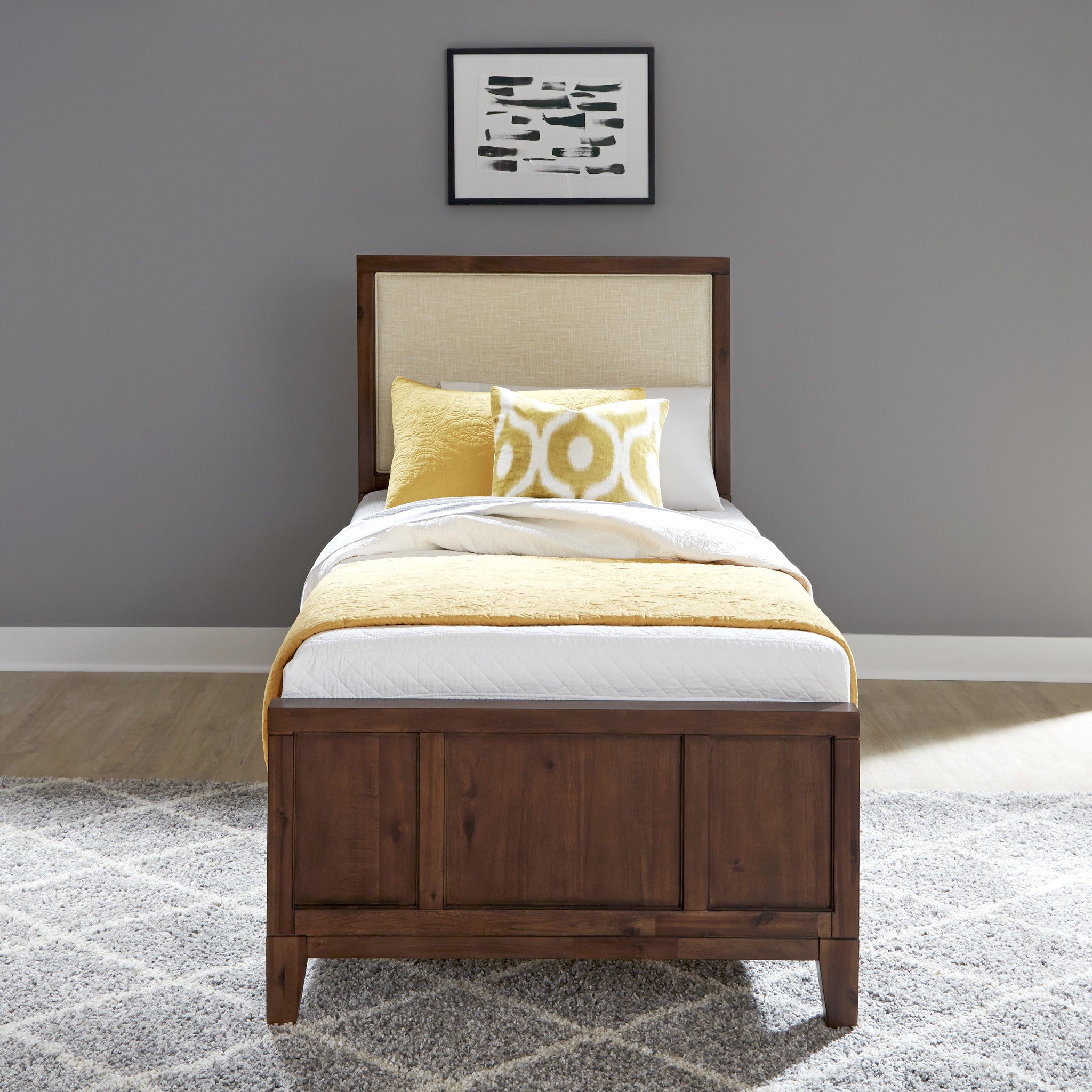 Bungalow Brown Twin Bed - image 4 of 9