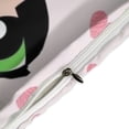thumbnail image 4 of The Powerpuff Girls 3 Pieces Bedding Set 3D Printed Lightweight Bed Quilt Set Comforter Cover Set for Girls Kids Teens, 1 Quilt Cover 2 Pillowcases 79"x90", 4 of 8