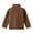 Coffee, variant on Children's Half Neck Pullover Base Shirt with Windproof and Warm Long Sleeved T Shirt Inner Layer,4-5 Years