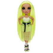 Rainbow High Karma Nichols  Neon Green Fashion Doll with 2 Complete Mix & Match Outfits and Accessories, Toys for Kids 6-12 Years Old