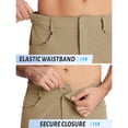 thumbnail image 2 of TACVASEN Mens Quick Dry Water Resistant Outdoor Golf Hiking Shorts Lightweight Breathable Strech Ripstop Cargo Work Shorts with Multi-Pockets, Khaki, 40, 2 of 7