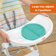 thumbnail image 5 of Bright Starts Dine Delight Compact Folding High Chair with 3-Section Plate, Unisex, Infant to Toddler, 5 of 9