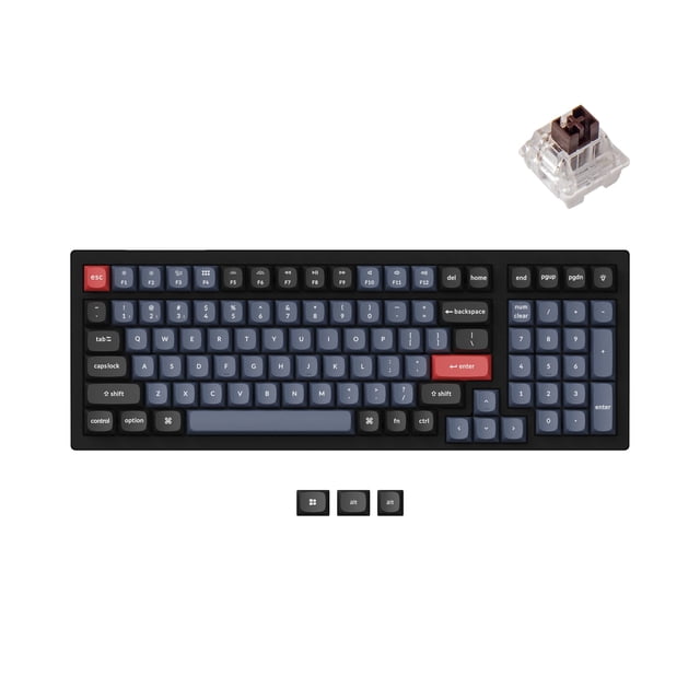 Teclado mecánico inalámbrico Keychron K4 Pro 100 teclas