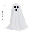 thumbnail image 3 of DAMAI Light Up Halloween Ghost Decorations,DIY Spooky Ghosts Crafts,Halloween Ghost DIY Felt Decor,Scary Ghost for Halloween Decor Indoor Home Mantel Shelf & Tabletop Decor, 3 of 7