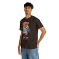 thumbnail image 5 of Dope graphic bear with baseball bat Unisex Heavy Cotton Tee, 5 of 8