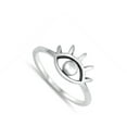 thumbnail image 4 of All Seeing Eye Oxidized Cutout Freemason Ring .925 Sterling Silver Band Jewelry Female Male Size 4, 4 of 4