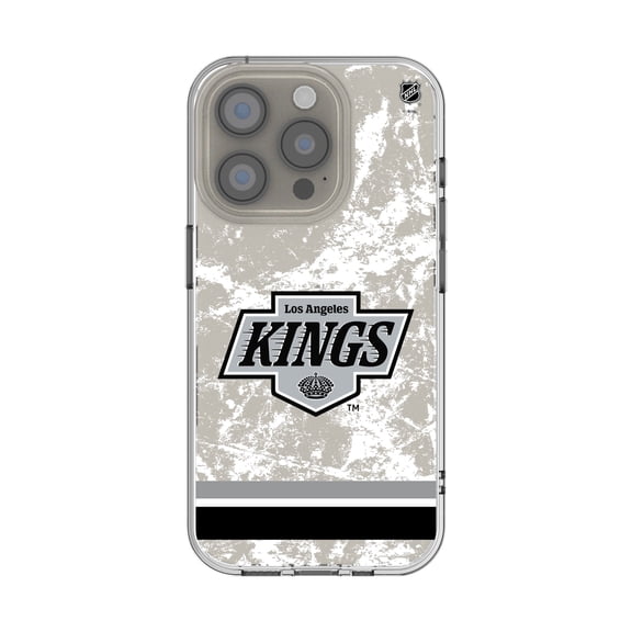 Los Angeles Kings iPhone Stripe Clear Ice Case