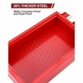 thumbnail image 5 of Historyli Oil Drain Pan, 20 Gallon, Low Profile, with 110V Electric Pump, 8ft Hose & Folding Handle, 5 of 9