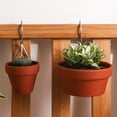 thumbnail image 1 of unbranded 2Ud Para Plantas En Inoxidable Para Macetas Colgantes De Cerámica En Jardín, 1 of 8