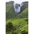 thumbnail image 2 of Waterfall on Flores Island; Acores  Portugal Poster Print, 2 of 2