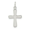 thumbnail image 1 of Sterling Silver Polished Cross Charm, 1 of 2