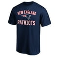 thumbnail image 2 of Men's Fanatics Navy New England Patriots Victory Arch T-Shirt, 2 of 3