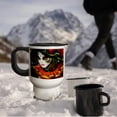 thumbnail image 3 of 3drose, Venice, Italy. Close up Carnival Participant Wearing Mask and Costume, 14oz Stainless Steel Travel Mug, 3 of 4