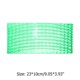 thumbnail image 4 of Almohadillas para bicicleta Reflector de bicicleta de 26 pulgadas borde de rueda de ciclismo fluorescente pegatina reflectante JShteea El nuevo, 4 of 5